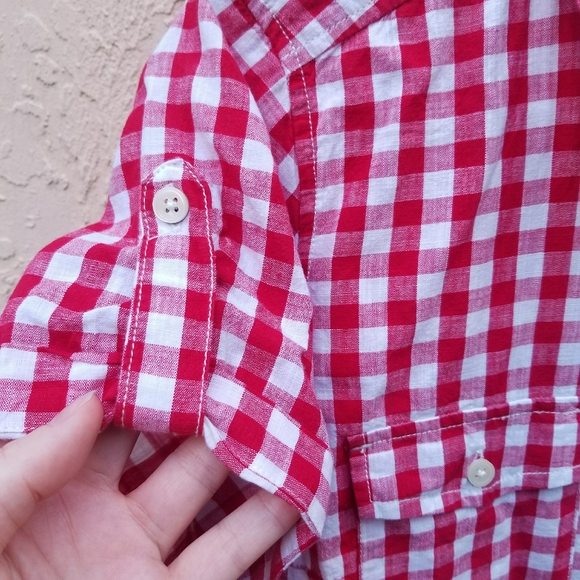 🇺🇸 Cotton gingham top - Picture 3 of 4